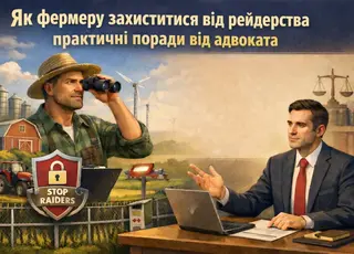 Як фермеру захиститися від рейдерства у 2025 році: практичні поради від адвоката