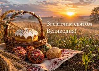 Зі світлим святом Великодня, непереможні аграрії України!