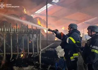 На Харківщині росіяни завдали авіаудару по сільгосппідприємству