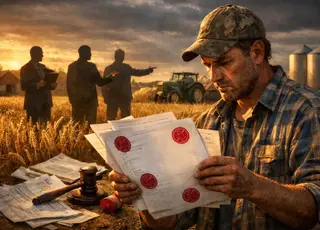 Як через фальшиві виконавчі листи фермерів позбавляють урожаю та нерухомості