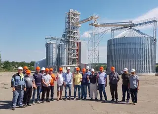 Агрофірма громадянина Австрії запустила елеваторний комплекс і комбікормовий завод