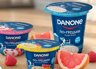 Danone оновила лінійку йогуртів