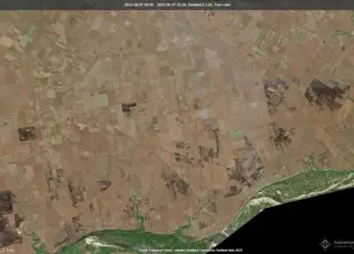 На Херсонщині росіяни випалюють дронами поля: вигоріло близько 15 тис га посівів
