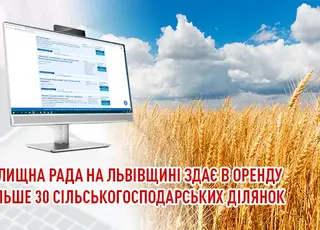 Селищна рада на Львівщині здає в оренду більше 30 сільськогосподарських ділянок
