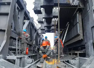 «Запоріжсталь» інвестувала 40,3 млн грн у капремонт вагоноперекидача ПРК-5