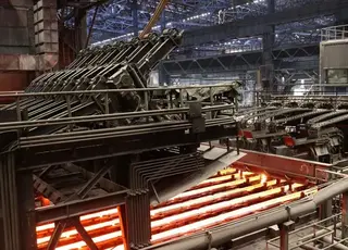 «Каметсталь» завершила реконструкцію машини безперервного лиття заготовок № 1