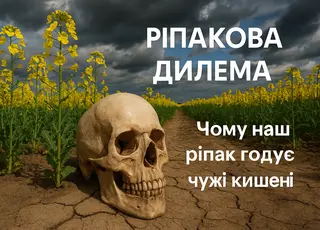 Ріпакова дилема: чому Україна втрачає мільйони на сировині