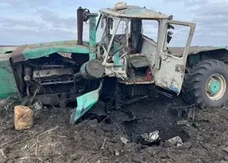 У Харківській області тракторист підірвався на міні під час роботи в полі