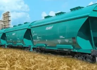 Обсяг експорту зернових Укрзалізницею за п’ять місяців 2025 року знизився на 30%