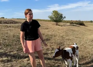 На Донеччині родина відновила та розвиває прифронтову ферму