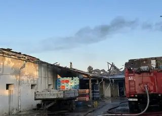 На Прикарпатті горіла птахофабрика