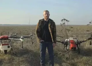 Ветеран з Борщівщини розвиває бізнес з агродронами та підтримує фермерів