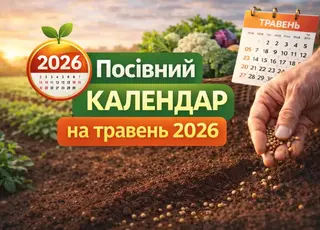 Місячний посівний календар на травень 2026 року: коли сіяти овочі, щоб отримати багатий урожай