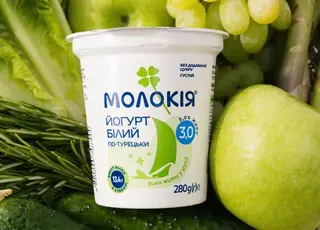 Молокія випустила йогурт із високим вмістом білка
